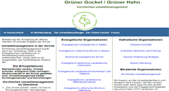 Desktop Screenshot of gruener-gockel.de